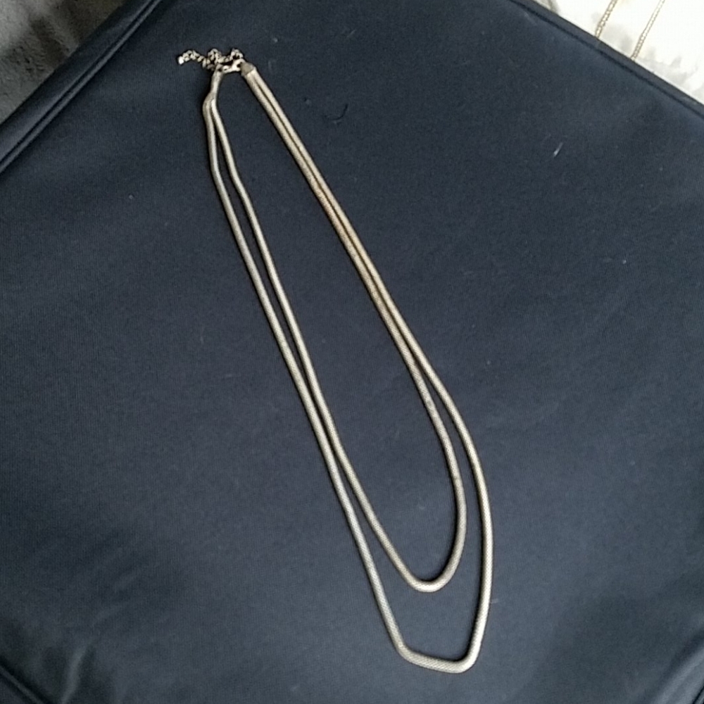 Silver necklace